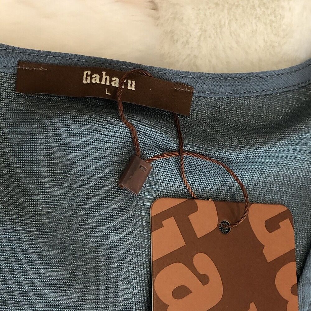 NWT Gaharu Women Casual Blouse L - Picture 13 of 16